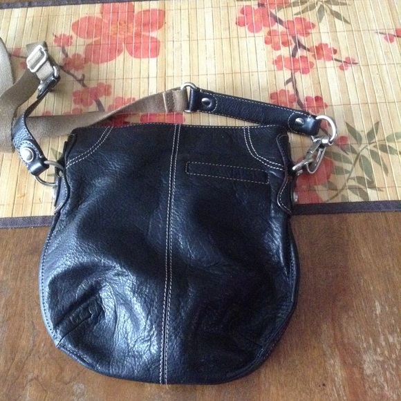 B Makowsky Leather Crossbody - Picture 2 of 4